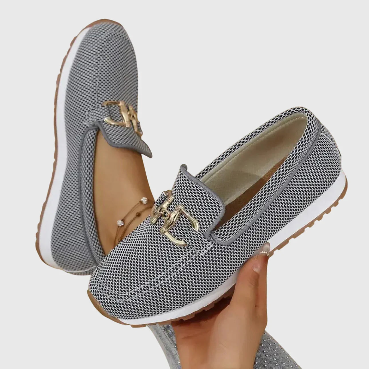 Éva | Mocassins Maille Élégance