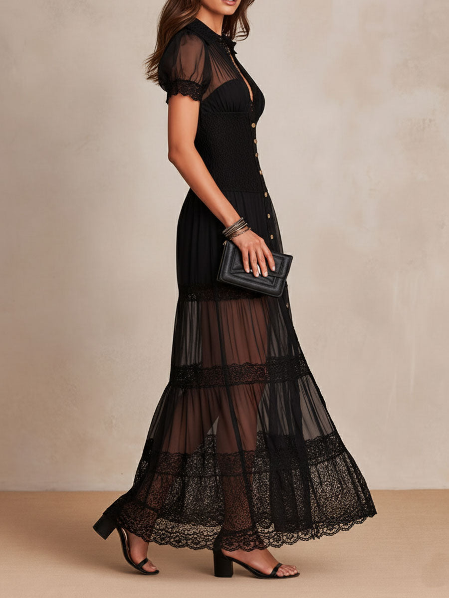 Gillian | Robe longue élégante