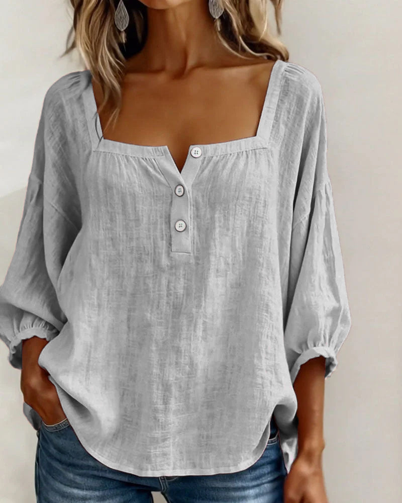 Florine | Blouse Fluide Élégante