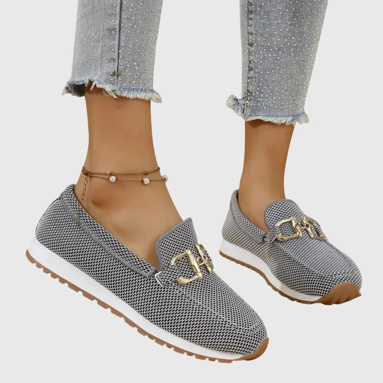 Éva | Mocassins Maille Élégance