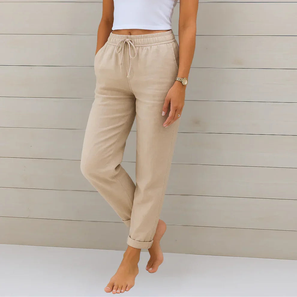 Laura | Pantalon Lin Confort