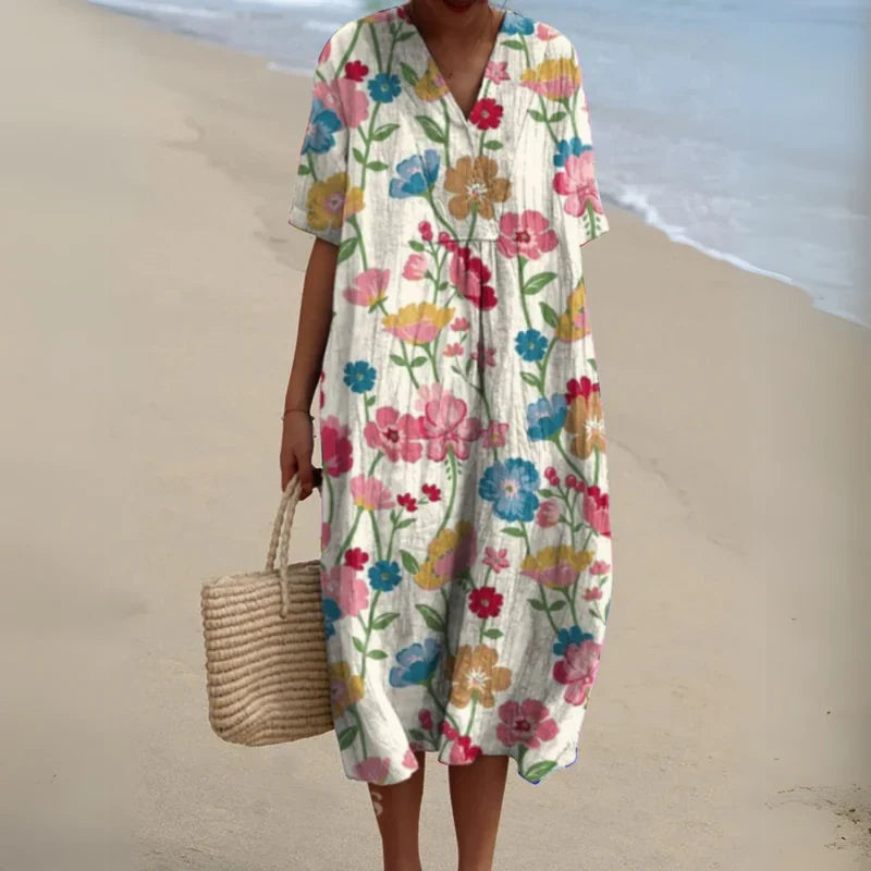 Anaïs | Robe Florale Bohème