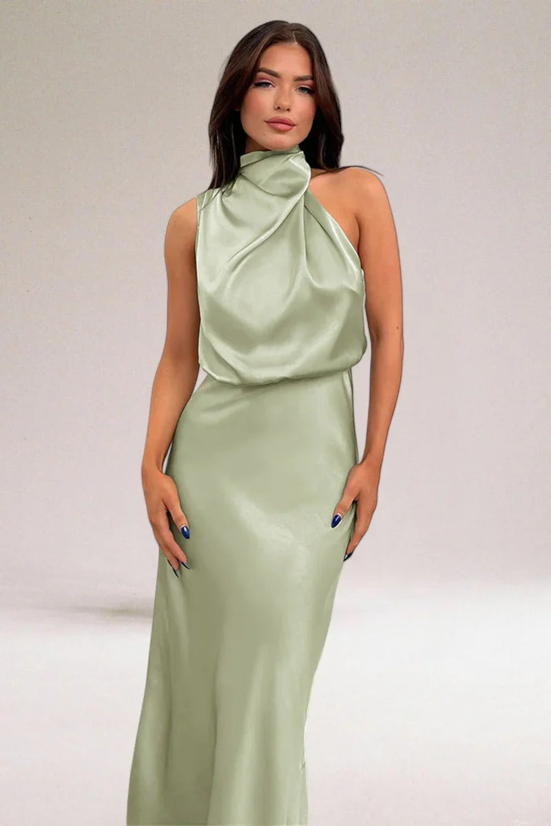 Sophie | Robe Satin Raffinée