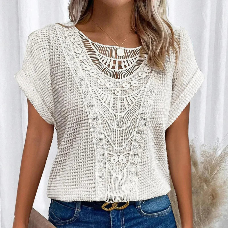 Émilie | Top Dentelle Bohème