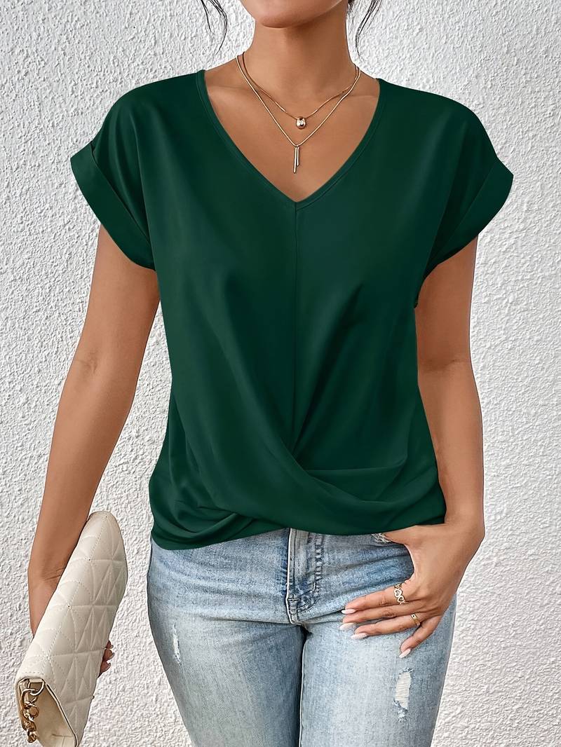 Élise | Blouse Satin Élégante