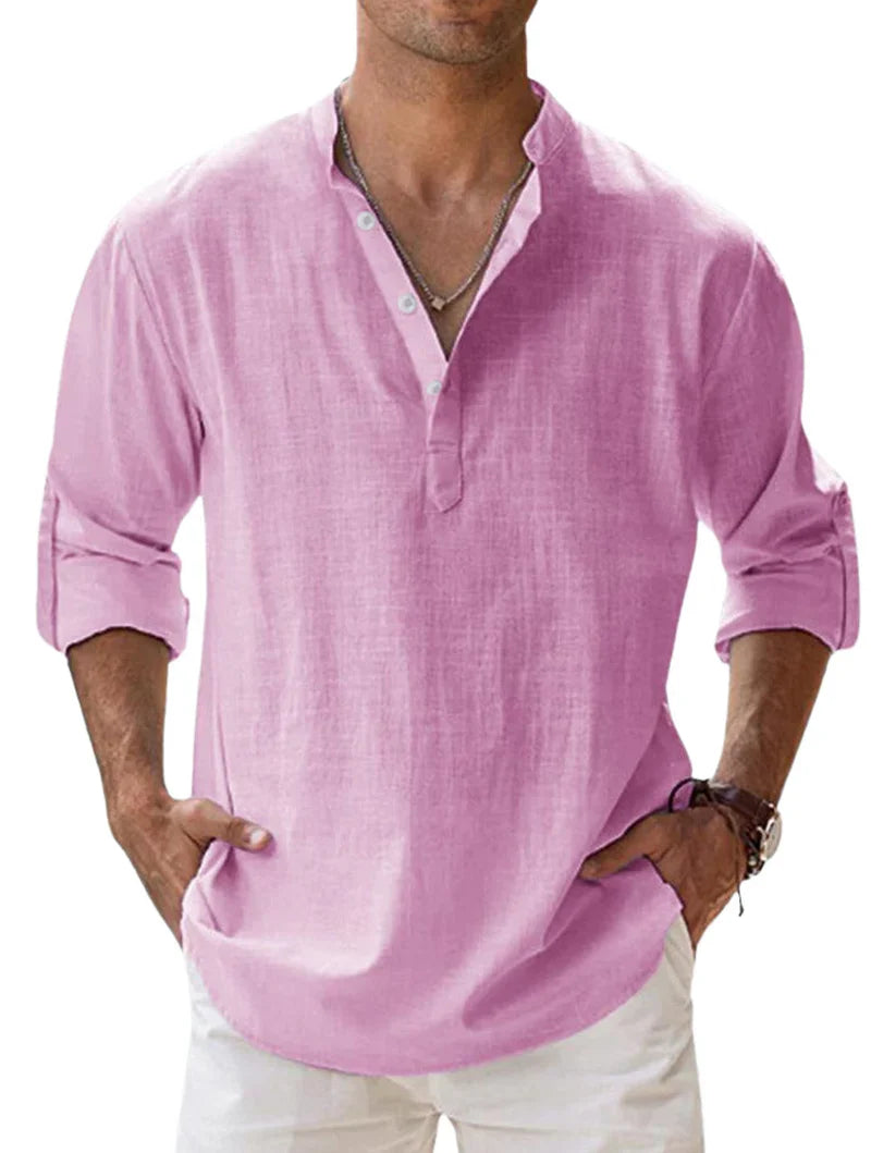 Sacha | Chemise Lin Moderne