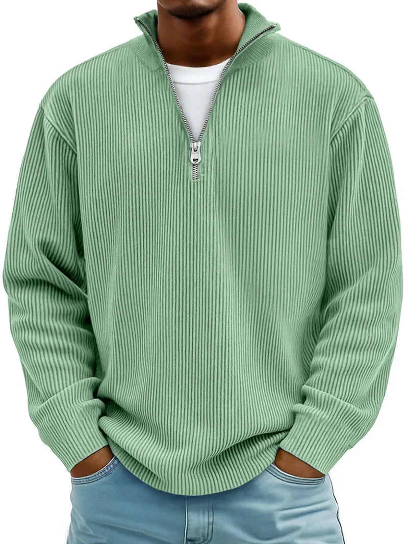 Théo | Pull Zip Élégant