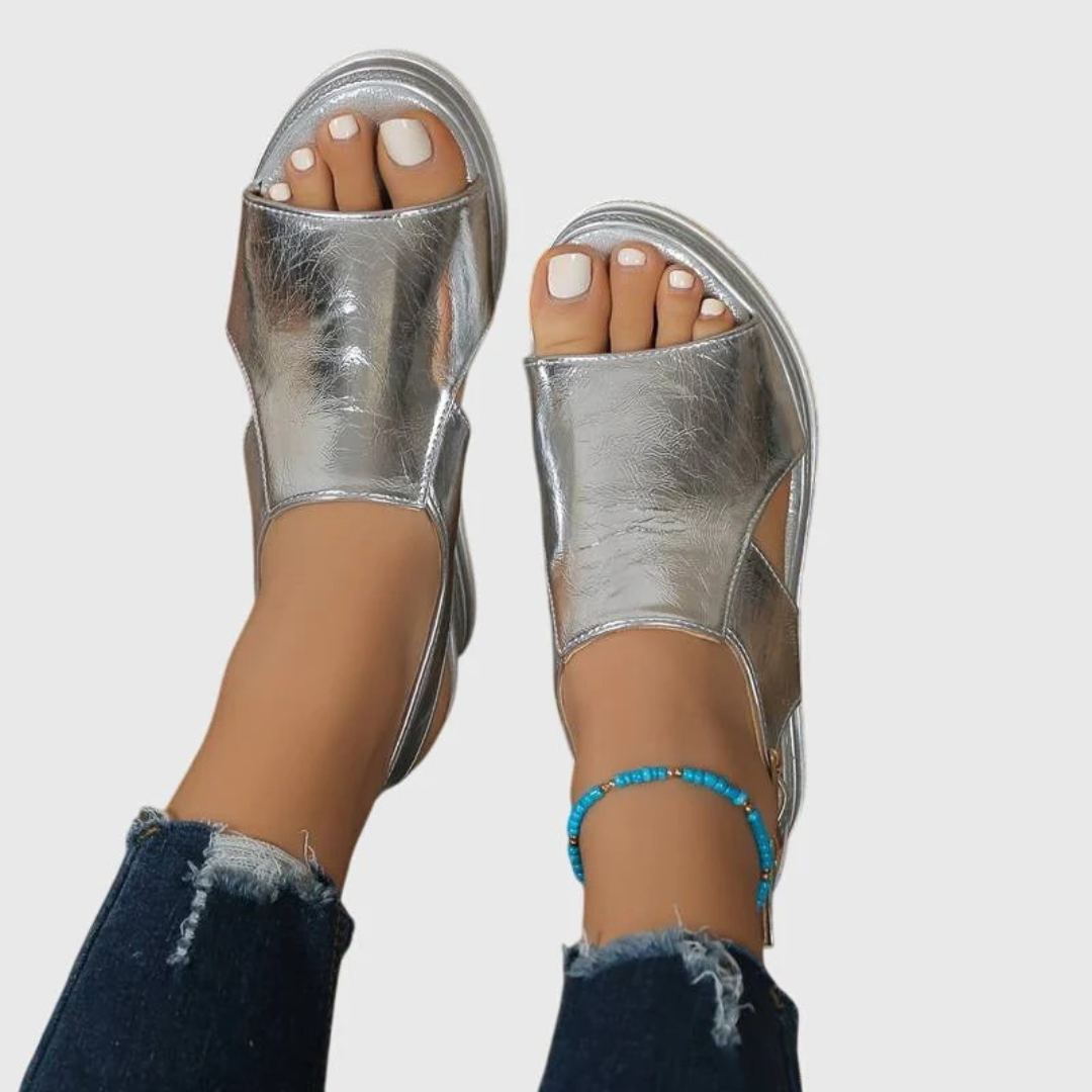 Manon | Sandales Plateau Chic