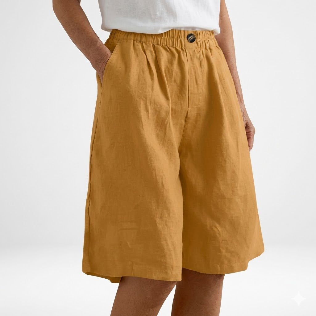 JULIETTE - SHORT D'ÉTÉ À TAILLE ÉLASTIQUÉE