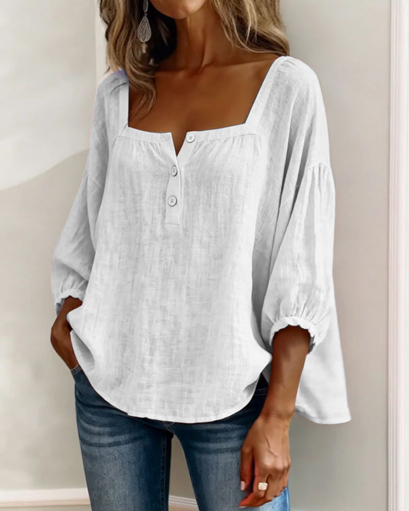 Florine | Blouse Fluide Élégante