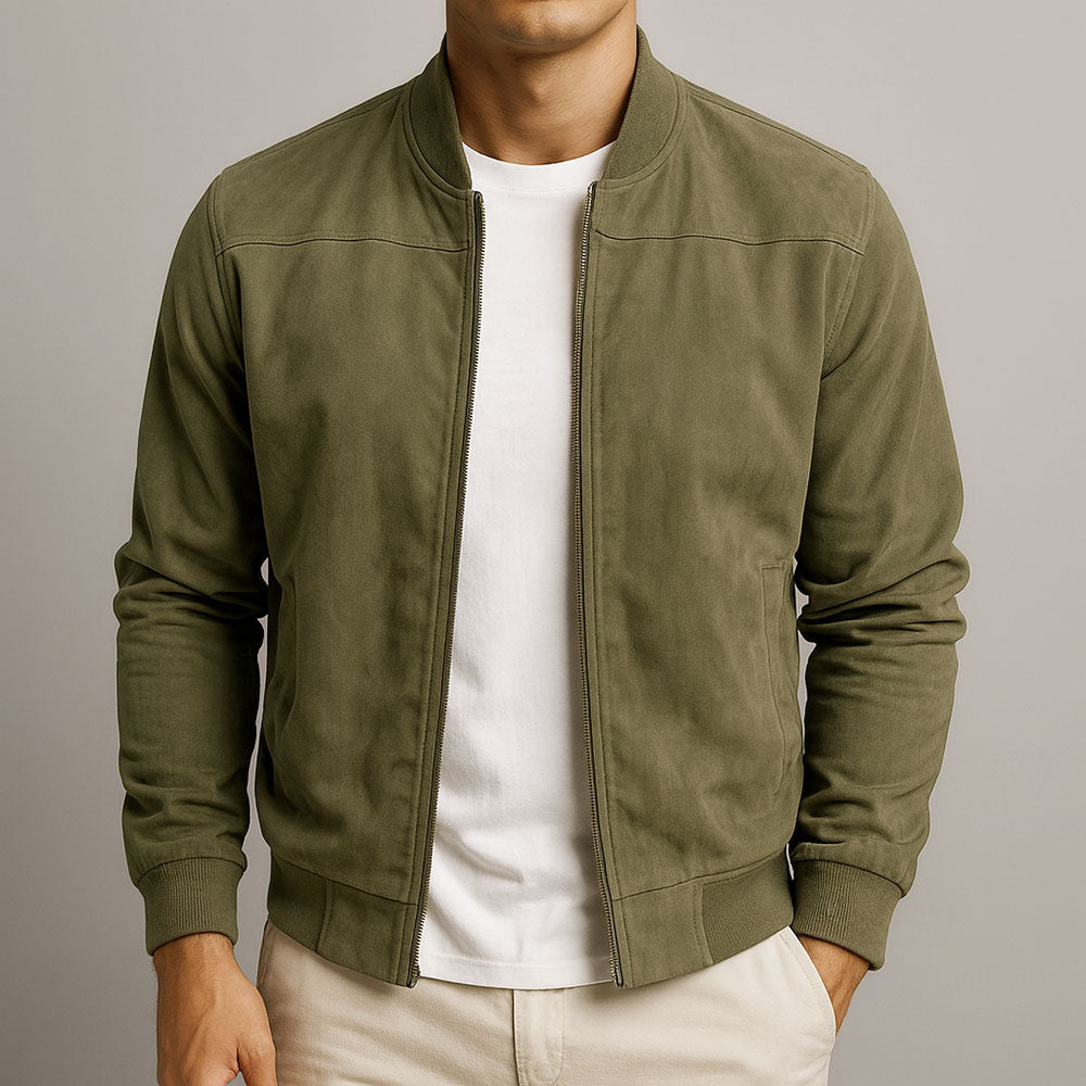 Hugo | Veste Suédée Moderne