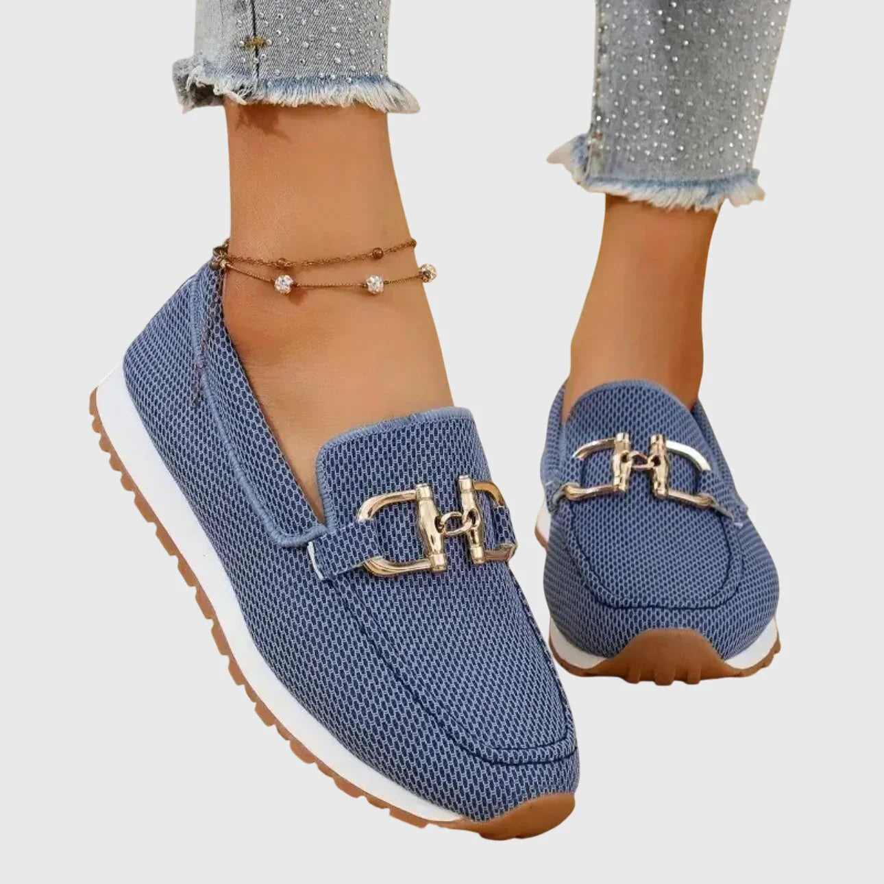 Éva | Mocassins Maille Élégance