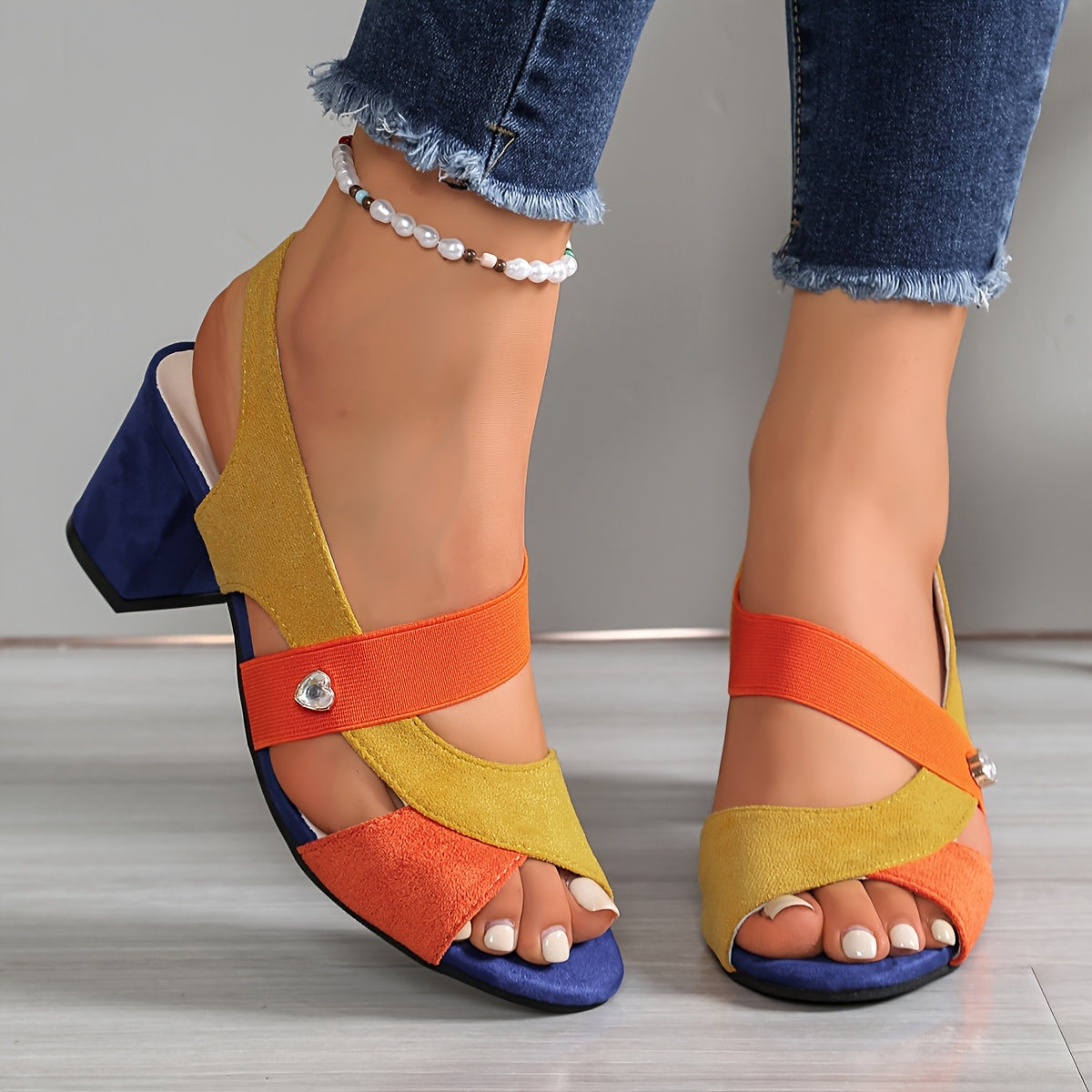 Apolline | Sandales Élégance Colorée