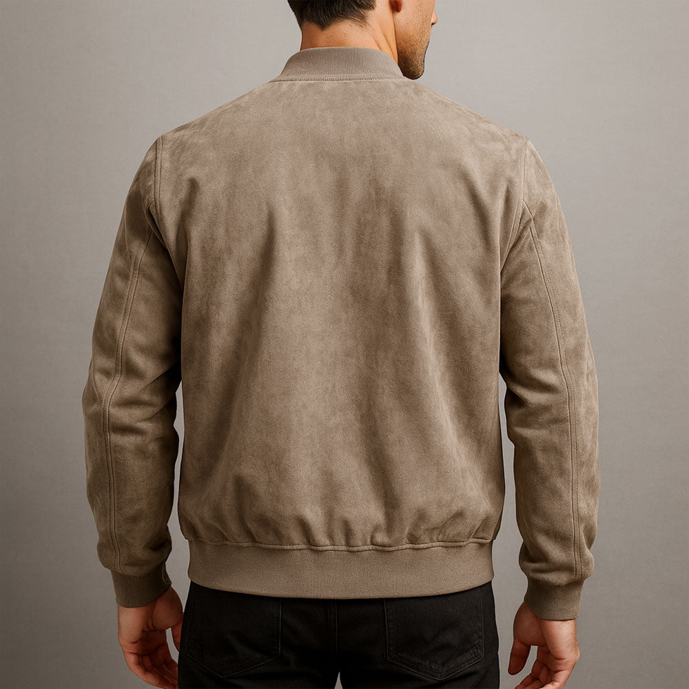 Hugo | Veste Suédée Moderne