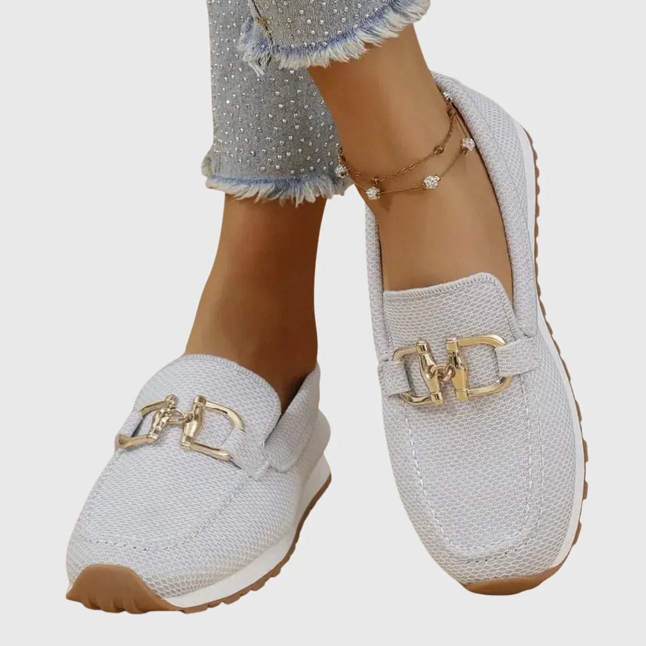 Éva | Mocassins Maille Élégance