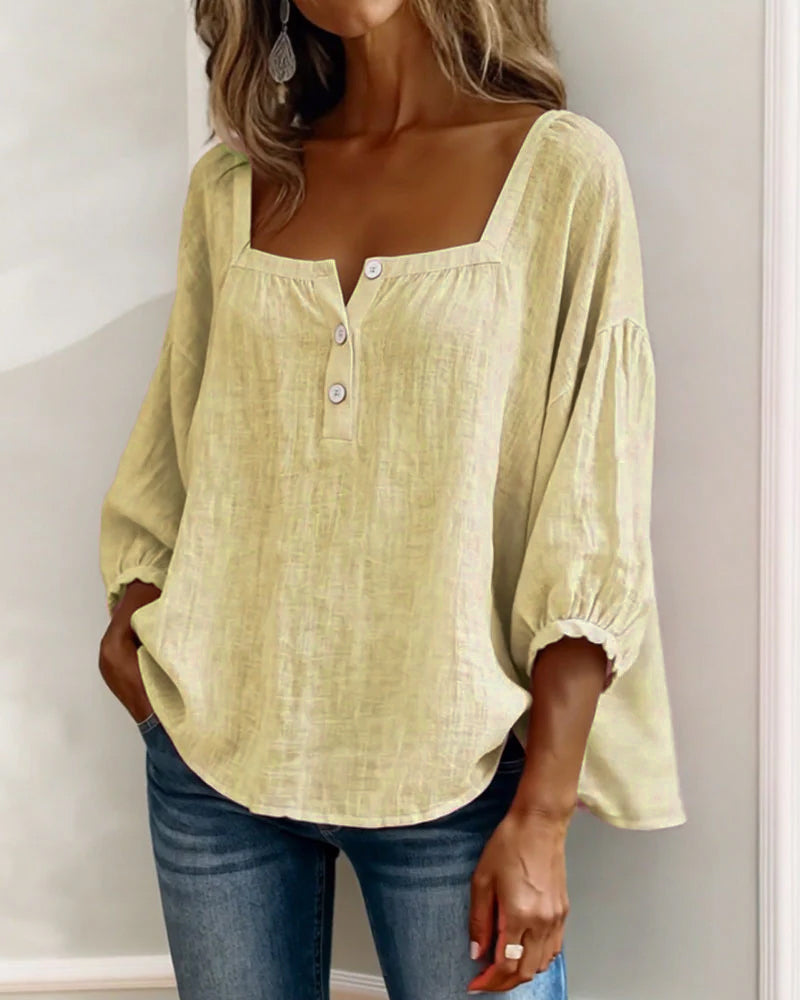 Florine | Blouse Fluide Élégante