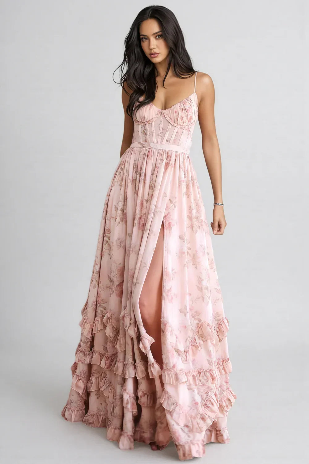 Rosalie | Robe Maxi Romantique