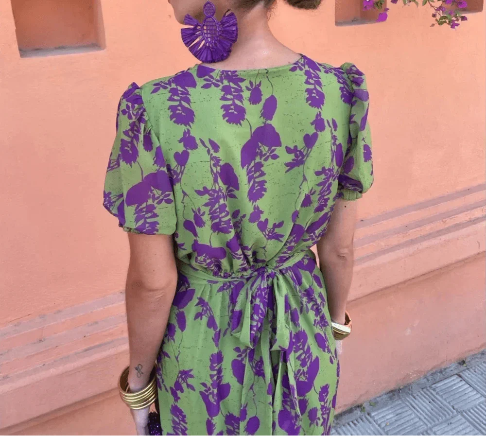 Camélia | Robe Florale Élégante