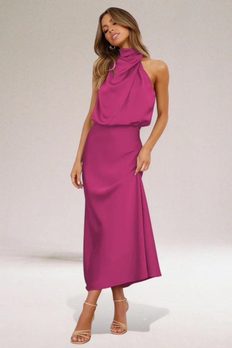 Sophie | Robe Satin Raffinée