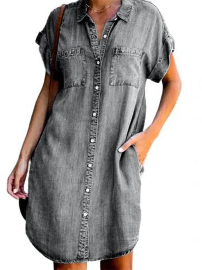 Manon | Robe Denim Casual