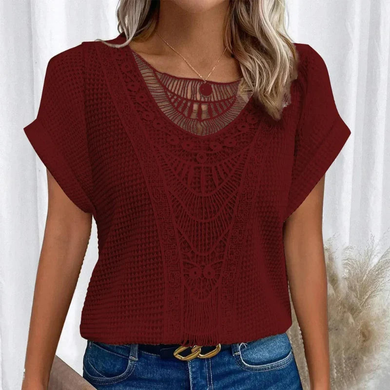 Émilie | Top Dentelle Bohème