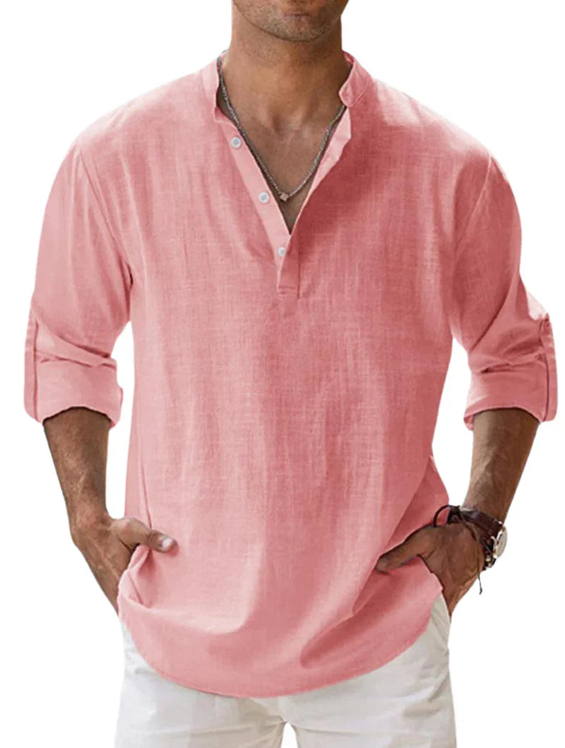 Sacha | Chemise Lin Moderne