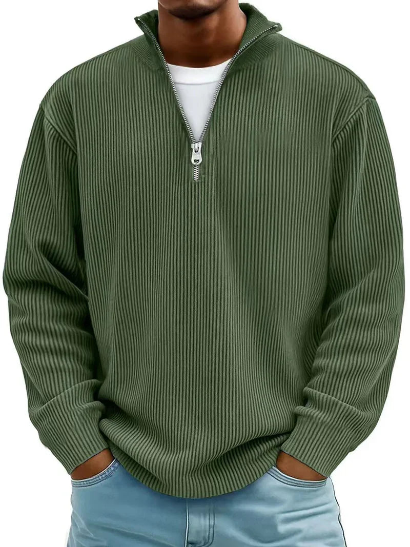 Théo | Pull Zip Élégant
