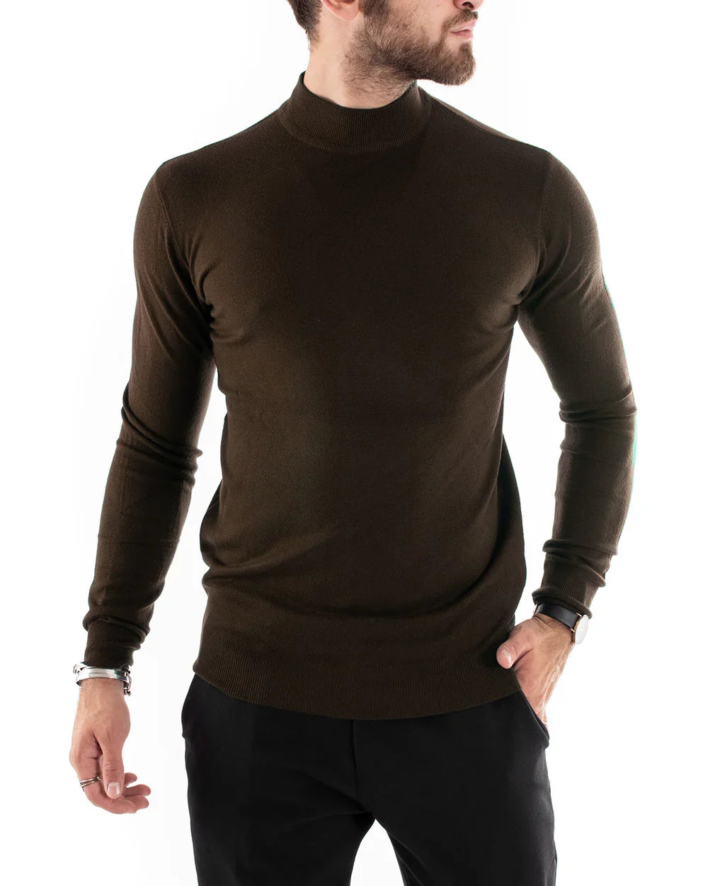 Adrien | Pull Col Élégant