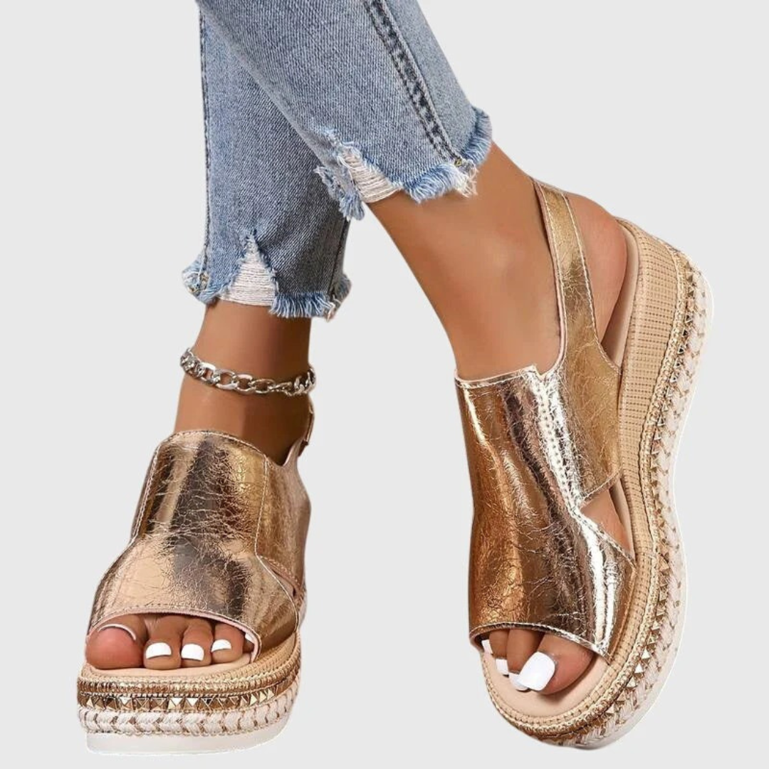 Manon | Sandales Plateau Chic