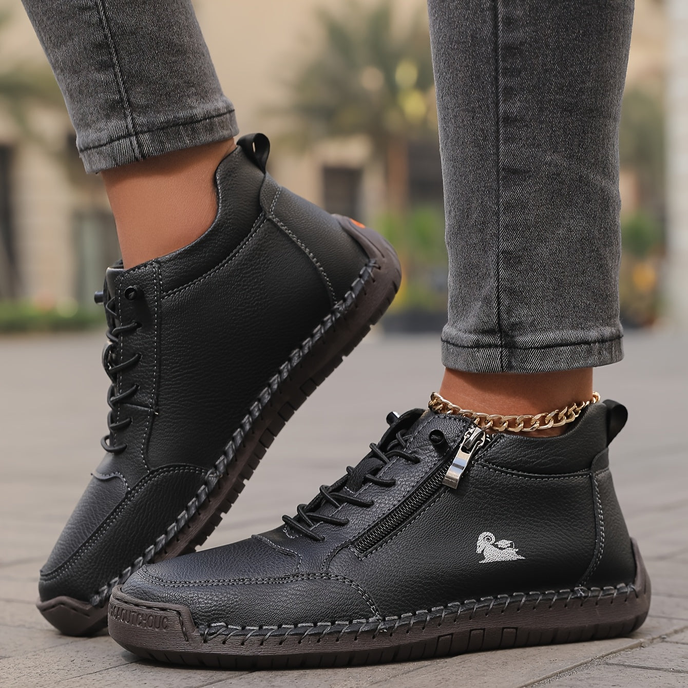 Louis | Baskets Blanches Confort