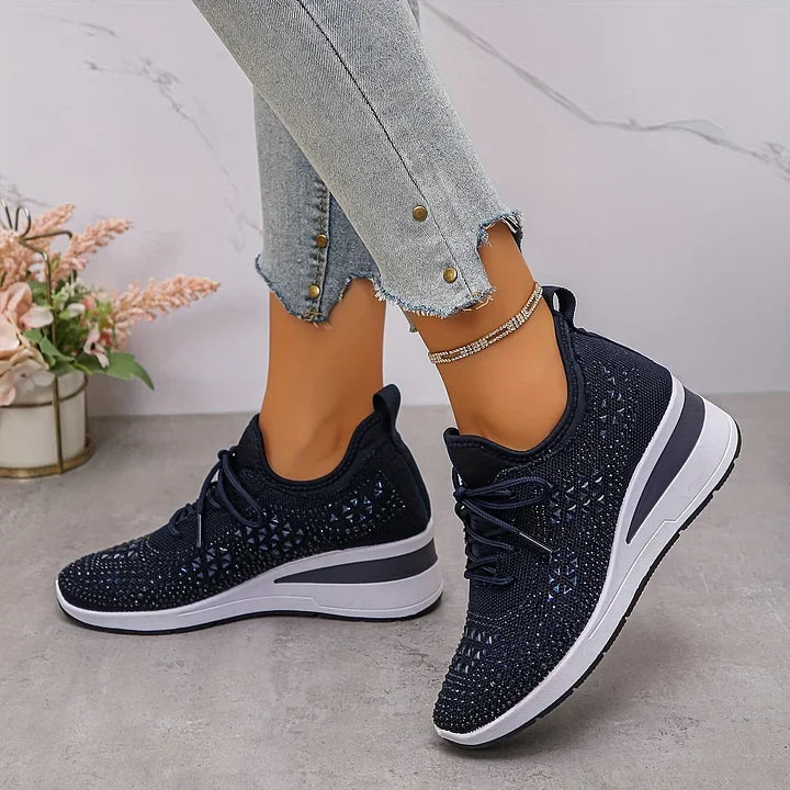 Léonie | Baskets Brillantes Confort