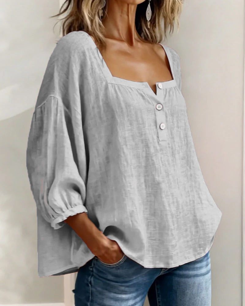 Florine | Blouse Fluide Élégante