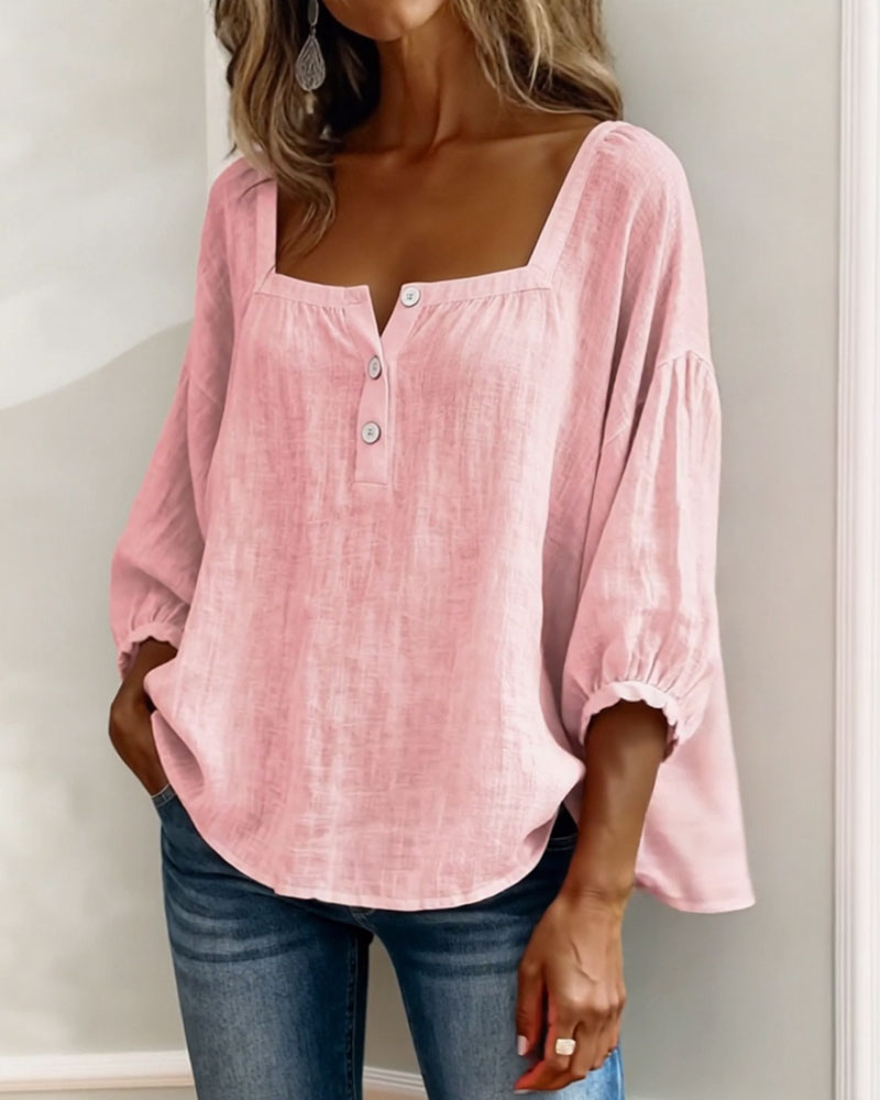 Florine | Blouse Fluide Élégante