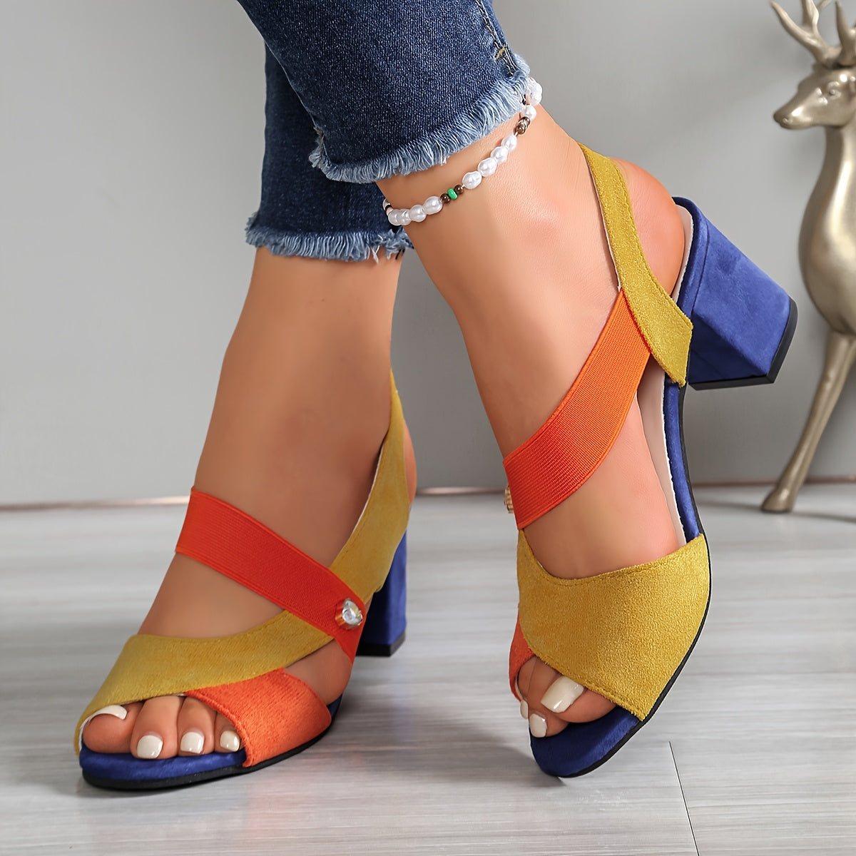 Apolline | Sandales Élégance Colorée