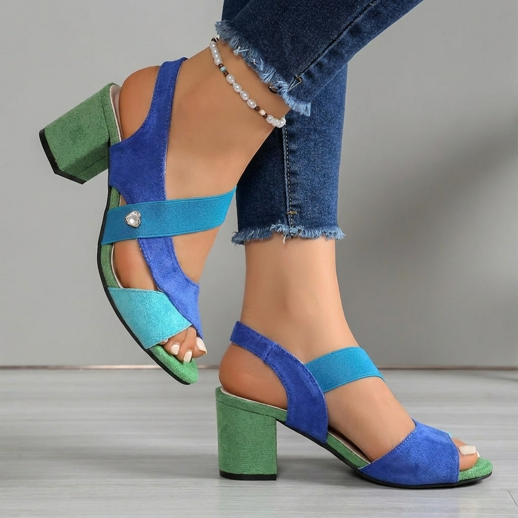 Apolline | Sandales Élégance Colorée