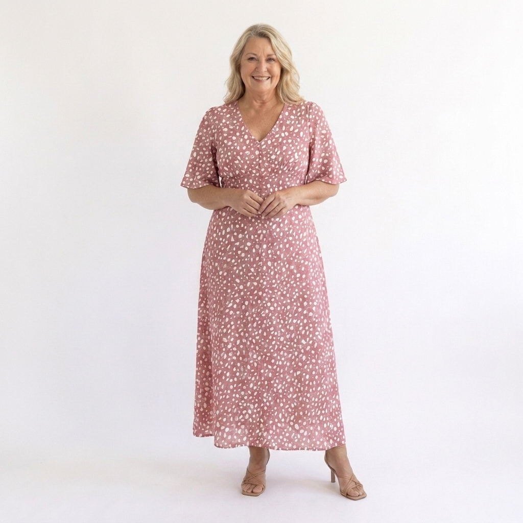 FRANCESCA | ROBE MIDI ÉLÉGANTE‎